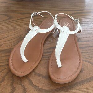 New York & Company "Katie" T-Strap Sandals